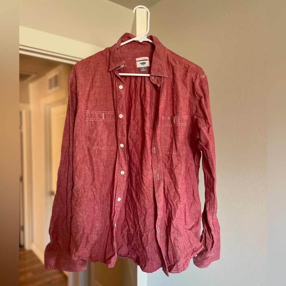 Old Navy Men’s slim fit Button down